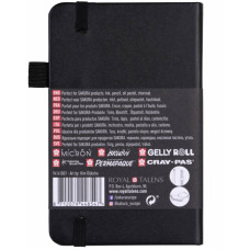 Блокнот Sakura Sketch, 140 г м2, 9х14 см, 80 л, черный, Sakura