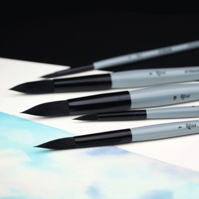 Синтетика кругла, STREAM 132, № 9, к.р. пензель ROSA (18513209)