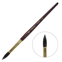 Пензель Білка кругла, 2080, № 7, к, Р, ROSA Gallery