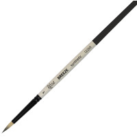 Кисть Синтетика круглая, BREEZE 1226R, №1, кор ручка ROSA 1226R01