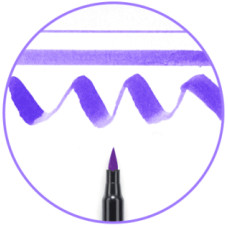 Маркер-кисточка акварельные KOI, Лавандовый (238), Sakura