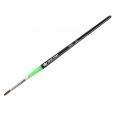 Кисть Пони круглая, 612, № 2, короткая ручка ROSA Studio