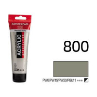 Фарба акрилова AMSTERDAM, (800) Срібний, 20 мл, Royal Talens