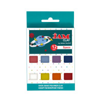 Набор пластики Space, 12х20г, Jam Clay, ROSA Talent