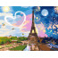Картина по номерам набор-стандарт Невероятный Париж ROSA START, 35х45 см