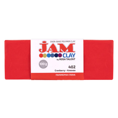 Пластика Jam Clay, Клюква, 100г, ROSA Talent