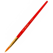 Пензель Синтетика кругла, № 12, коротка ручка ROSA START