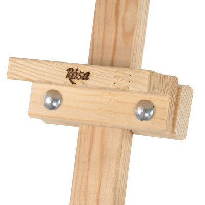 Мольберт стационарный №41, Лира, сосна, 61х80х170 см., мак. высота полотна 124 см., ROSA Studio