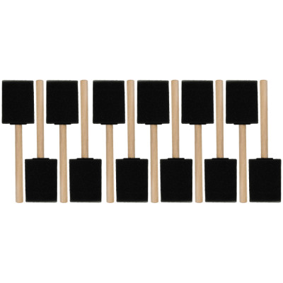 Набір поролонових спонжів, ширина 40 мм (12 шт,), (12501), D,K, ART GRAFT