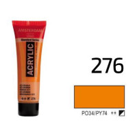 Фарба акрилова AMSTERDAM, (276) AZO Оранжевий, 20 мл, Royal Talens