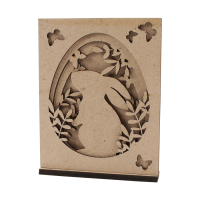 3D композиція на підставці Зайчик №1 ДВП 12х2х16см ROSA TALENT