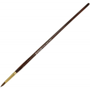 Пензель Колонок круглий, Grace 3039R №14, довга ручка KOLOS