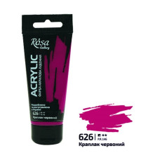 Фарба акрилова, Краплак червоний, 60 мл, ROSA Gallery (3241626)