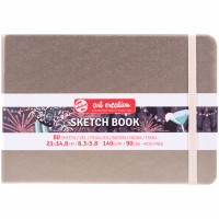 Скетчбук для графіки Art Creation 140 г/м2, 21х14, 8 см, 80 л Pink Champagne