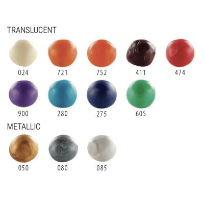 Набір пластики Effects Colours, 12×25 г, Cernit