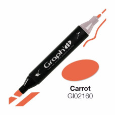 Маркер двусторонний Graphit Морковный арт GI02160