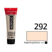 Краска акриловая AMSTERDAM, (292) Неополитанский желто-красный светлый, 20 мл, Royal Talens