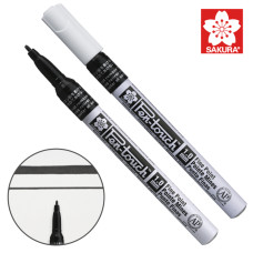 Маркер Pen-Touch Черный, тонкий (FINE) 1.0 мм, Sakura (XPMKA(SE)#49)