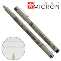 Линер PIGMA Micron (0,03), 0,15 мм, Черный, Sakura