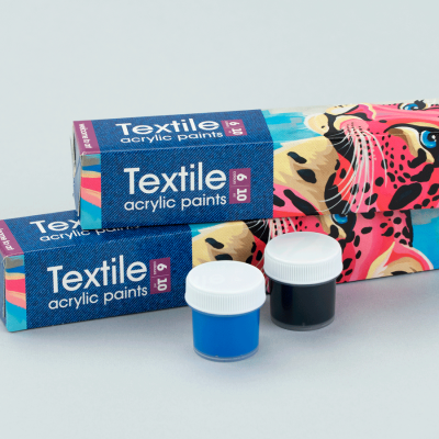 Набір акрилових фарб для розпису Animals 6x10 мл Arteo