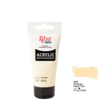 Фарба акрилова, Тілесна, 75 мл, ROSA Studio
