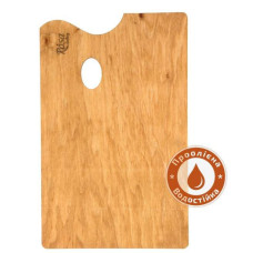 Палитра деревянная, под этюдники французского типа, прямоугольная, промасленная, 45,5х28,5 см, ROSA Gallery