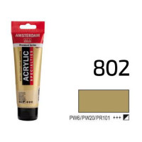 Фарба акрилова AMSTERDAM, (802) Золотий світлий, 20 мл, Royal Talens