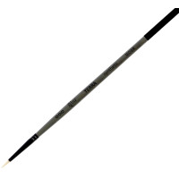 Кисть Синтетика круглая, TERRA 1608R, №000, длин ручка ROSA 1608R000
