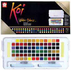 Набір акварелі KOI SKETCH BOX 72шт Sakura