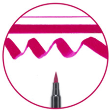 Маркер-кисточка акварельные KOI, Бордо (223), Sakura