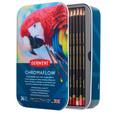 Набор карандашей цветных 36 шт Chromaflow Derwent 2306011