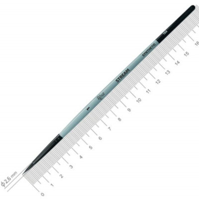 Синтетика кругла, STREAM 132, № 1, к.р. пензель ROSA (18513201)