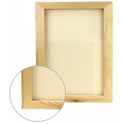 Підрамник, 25*30 см, дрібне зерно, акрил, бавовна, (БН), ROSA Studio