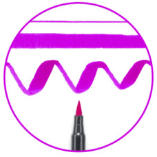 Маркер-кисточка акварельные KOI, Ирис (124), Sakura