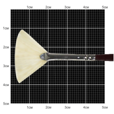 Кисть Щетина веерная, 6007, № 0, длинная ручка KOLOS