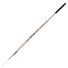 Пензель Синтетика лайнер, Flamingo 1023RL, №2/0, коротка ручка KOLOS