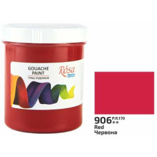 Фарба гуашева, Червона, 100 мл, ROSA Studio