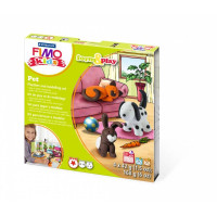 Набір пластики Fimo kids, Домашні улюбленці, 4 кол.*42 г, Fimo