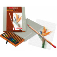 Набір кольорових олівців Bruynzeel Design, 12шт., дер.коробка, Bruynzeel