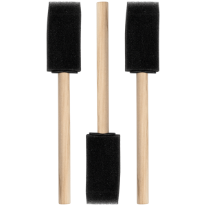 Набір спонжів поролонових, ширина 25мм (3шт.), D.K.ART GRAFT