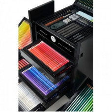KARLBOX 110051 Faber-Castell 482 шт, LAGERFELD ART GRAPHIC Limited Edition