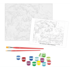 Набор-стандарт, картина по номерам, "Волны независимости", 35х45 см, ROSA START