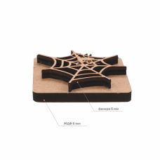 Штамп для набойки №1, серия „Halloween“, 6х6 см, ROSA Talent