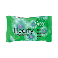 Пластика самозастывающая Hearty, Зеленая, 50 г, Padico