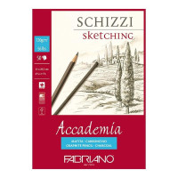 Склейка для ескізів Accademia А4 (21*29,7см), 120г/м2, 50л, Fabriano