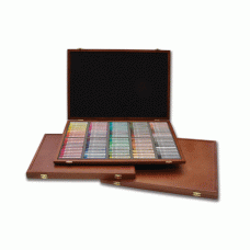 Пастель сухая, проф, полутв, 96 цв, квадр, дерево, MPL-96W, MUNGYO