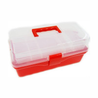 Арт-бокс для художественных материалов 36х20х16 см, пластиковый, D,K,ART CRAFT