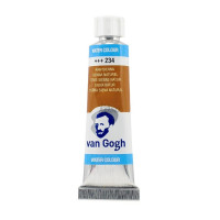 Фарба акварельна Van Gogh (234), Сієна натуральна, туба 10 мл, Royal Talens