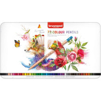 Набір кольорових олівців EXPRESSION, 72шт., мет.коробка, Bruynzeel