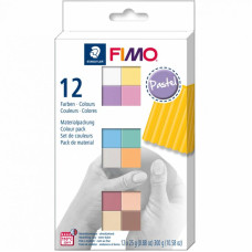 Набор пластики Pastel Colours, 12х25гр, Fimo
